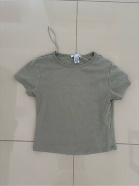 Women's Short-Sleeve Crewneck Tee in Sage